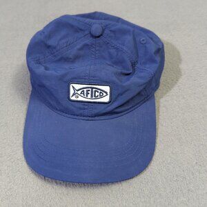 Aftco Hat Men's OS Blue Adjustable Original Fishing Hat Nylon Cap Outdoors